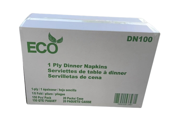 DN100 1 ply Dinner Napkins