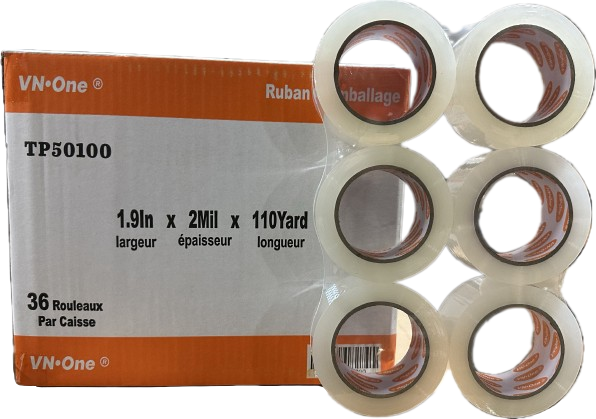 VN-ONE 100M, 50MIC PACKING TAPE