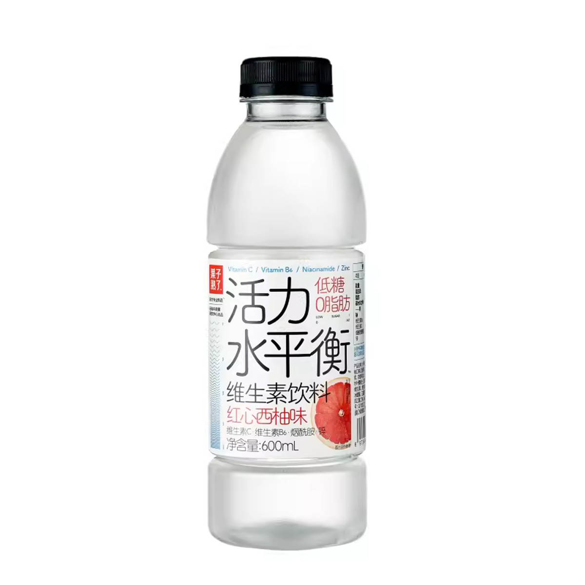 果子熟了活力水平衡红心西柚味 Ripe Fruit Vitamin Drink Grapefruit Flavor 15 X 600ml