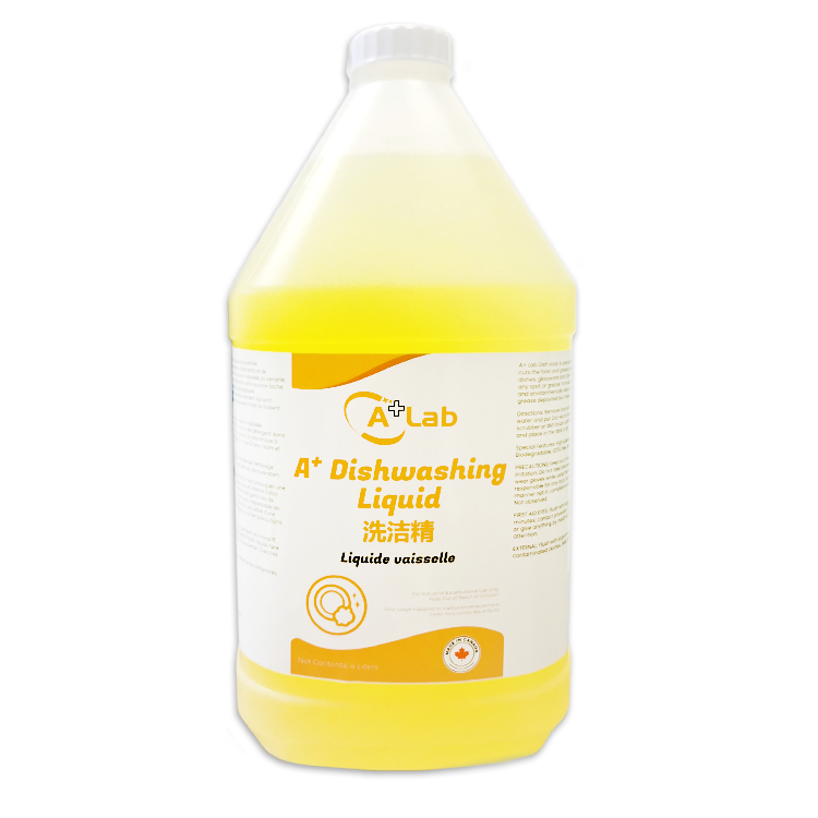 A+Lab Dishwashing Liquid, 4 X 4L