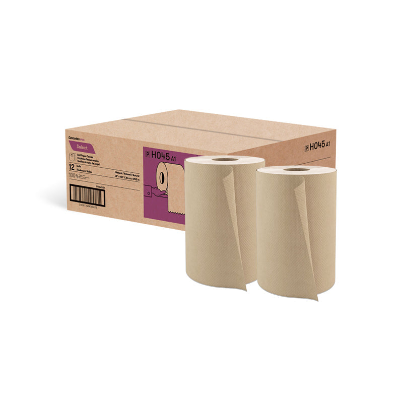 Hand Towel Rolls, 8" x 425', Kraft - H045