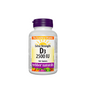 Webber Naturals Vitamin D3 2500IU 180 Softgels 维他命D3 2500IU 180粒