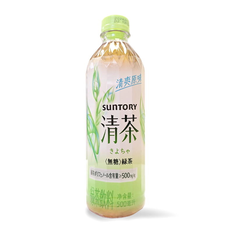 三得利清茶 Suntory Kiyocha Suger Free Green Tea 15 X 500ml