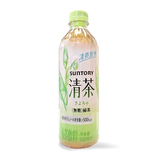 三得利清茶 Suntory Kiyocha Suger Free Green Tea 15 X 500ml
