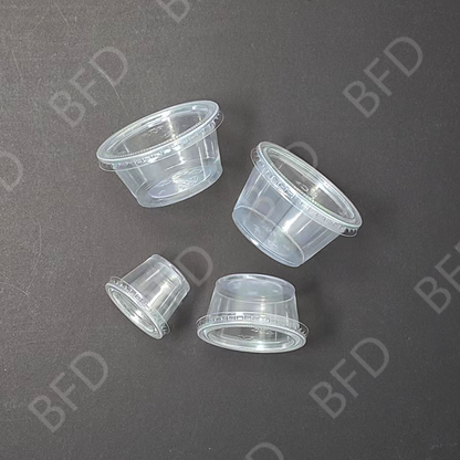 Dynasco PC-325 Clear Portion Cup 3.25oz, 50 x 50 Counts