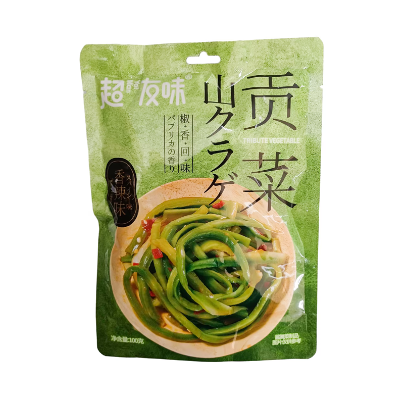 超友味贡菜香辣 Snacks Pickled Gongcai Spicy 30 X 100g