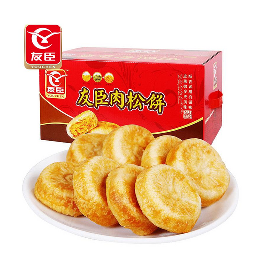 友臣肉松饼 YC Meat Floss Cake 12 X 495g