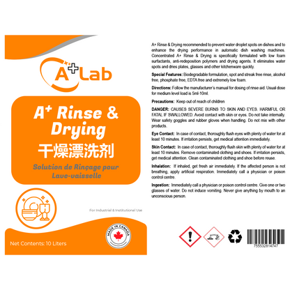 A+Lab Rinse And Drying, 2 X 10L