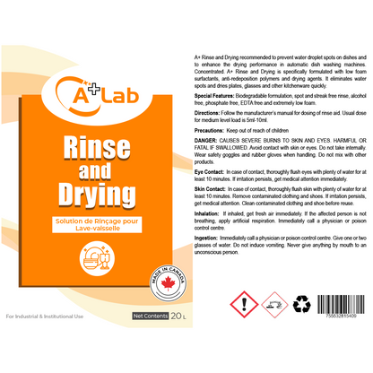 A+Lab Rinse And Drying 20L