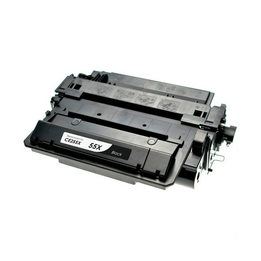 HP Compatible 55X (CE255X) Black High Yield LaserJet Toner Cartridge