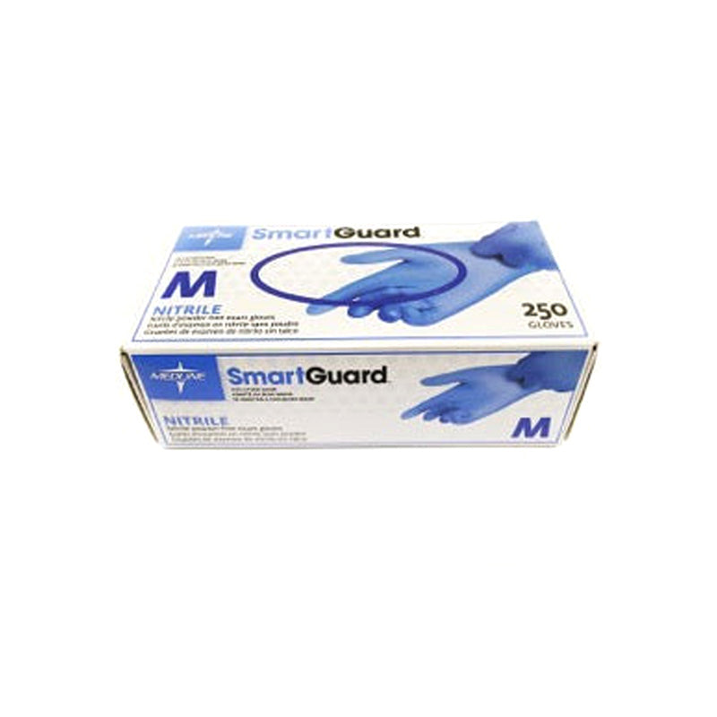 Medline SmartGuard Nitrtrile Powder Free Exam Gloves