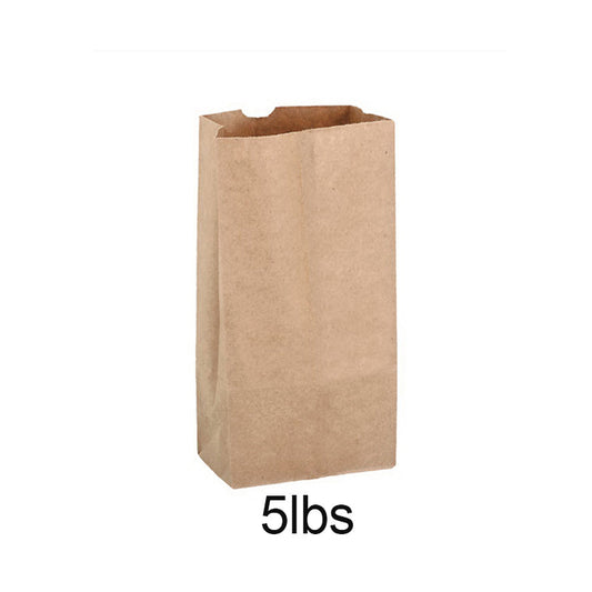Paper Bags - Brown, 5lbs