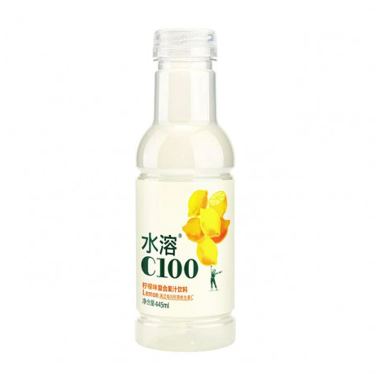 水溶C100柠檬味复合果汁饮料 Nongfu Spring Lemon Juice