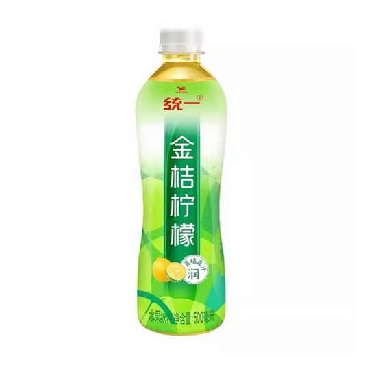 统一金桔柠檬 Unif Kumquat&Lemon Flavor drink 15 X 500ml