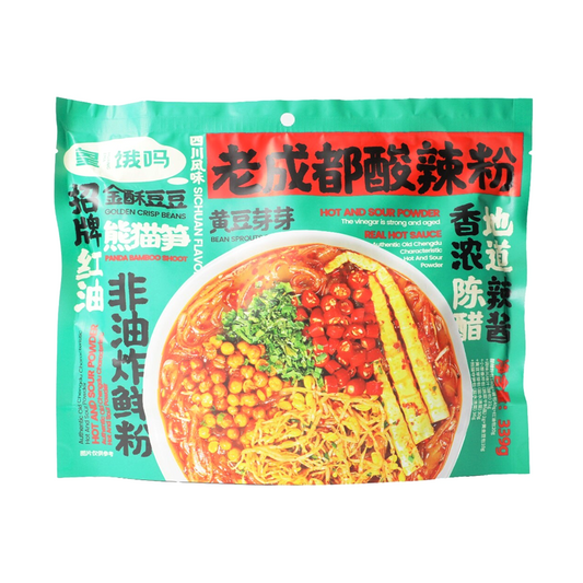 皇饿吗老成都酸辣粉 HEM Instant Spicy and Sour Noodles 25 X 339g