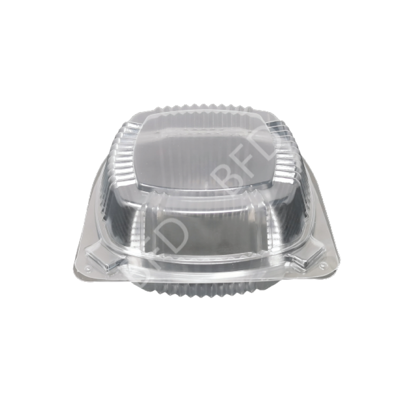 HQ-1150 Clear Hinged Container, 400EA/Box