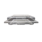 HQ-22 Clear Hinged Container, 500EA/Box