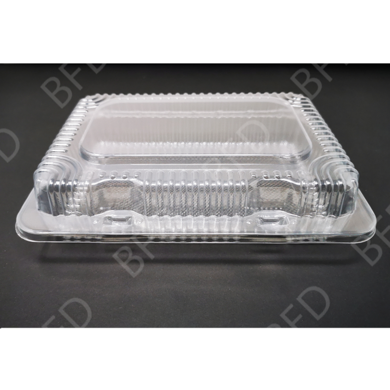 HQ-52 Clear Hinged Container, 400 Counts
