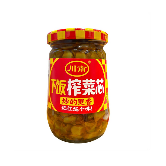 川南下饭榨菜心 CN Pickled Mustard Root 12 X 330g