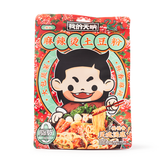 我的天呐麻辣烫土豆粉 OMG Potato Vermicelli Mala Spicy 12 X 323g