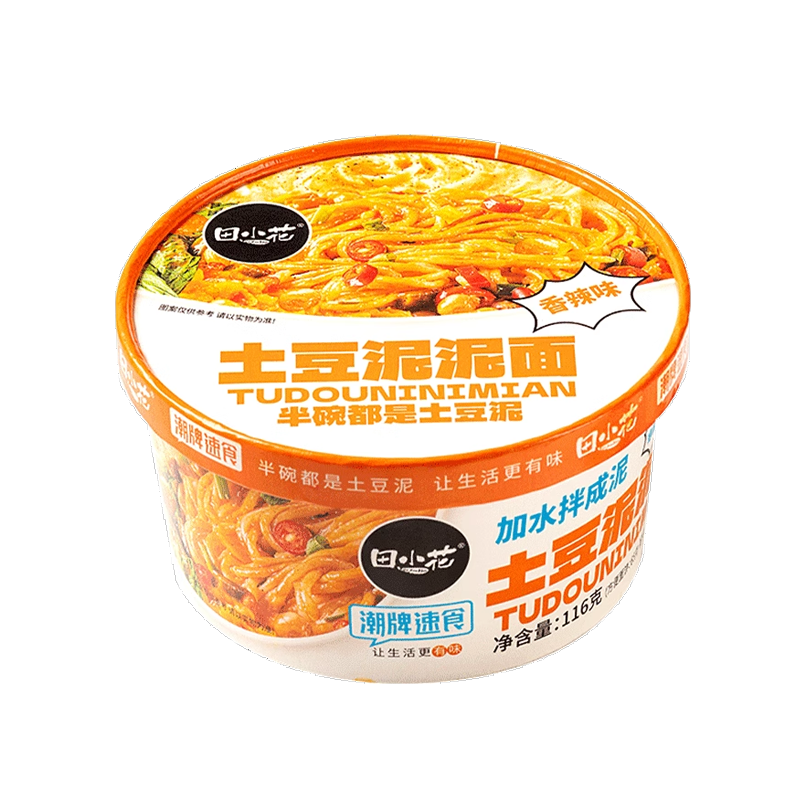 田小花土豆泥泥面 Mashed Potatoes Noodles 18 X 116g